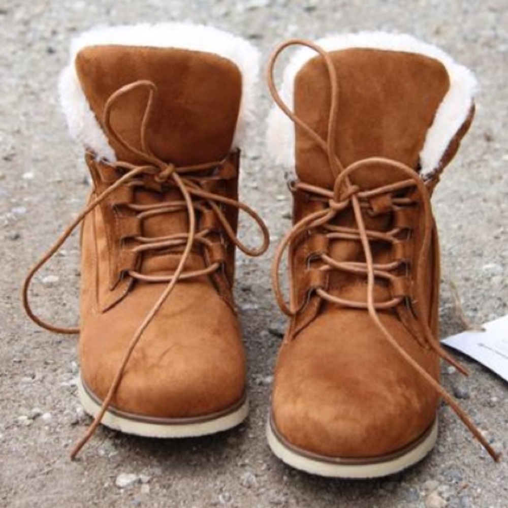 ๐LAST! ๐ Narnia | Cozy Camel Boots - Picture 4 of 6